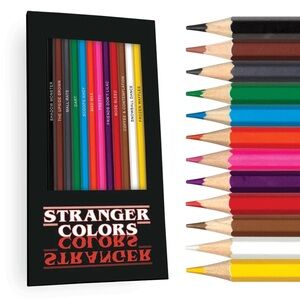 Stranger Things Colored Pencils Set
